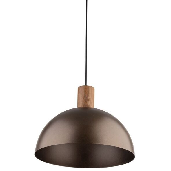 Φωτιστικό κρεμαστό TK Lighting Oslo 4508 1x15W E27 καφέ/καρυδιά