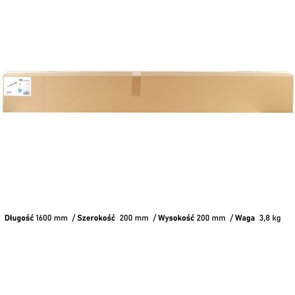 TK Lighting Vox 10003 πλαφονιέρα λάμπα οροφής 3x10W GU10 3x6W G9 μαύρο/λευκό