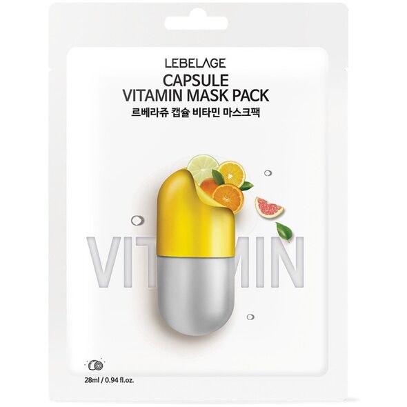 Μάσκα LEBELAGE Dr. Capsule Vitamin