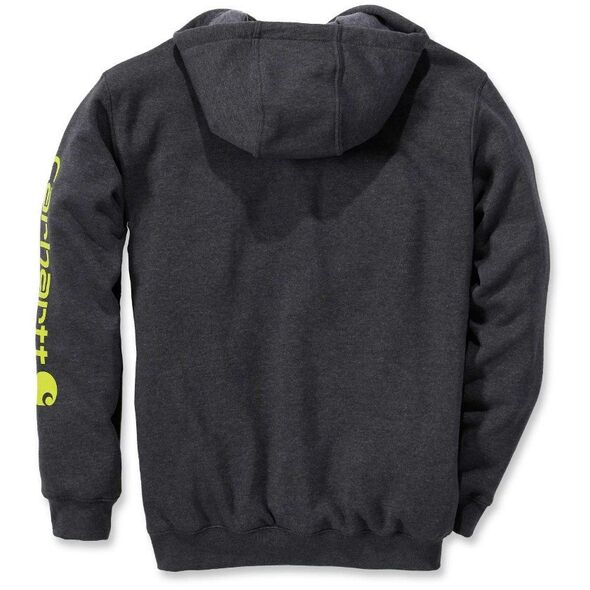Φούτερ Carhartt Mid Signature Sleeve Logo Carbon
