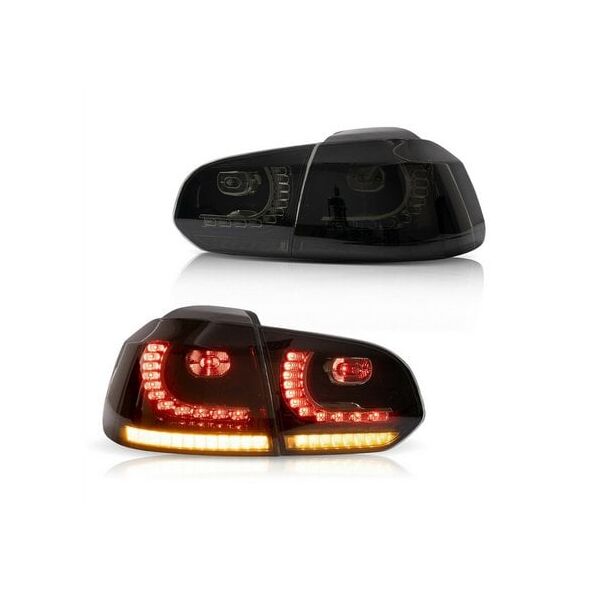 Φώτα Volkswagen Golf VI Πίσω Δυναμικά LED Καπνιστά