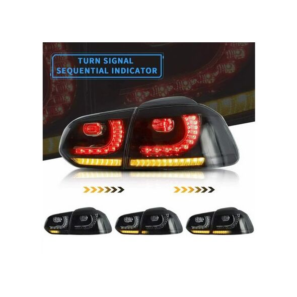 Φώτα Volkswagen Golf VI Πίσω Δυναμικά LED Καπνιστά