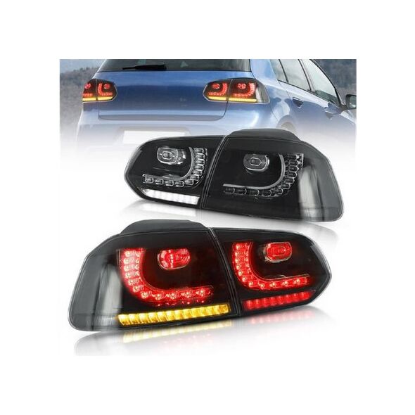 Φώτα Volkswagen Golf VI Πίσω Δυναμικά LED Καπνιστά