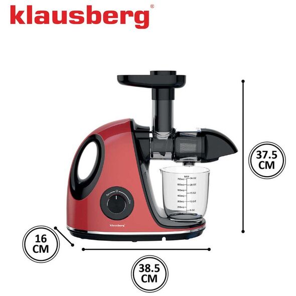 ΑΠΟΣΤΑΚΤΗΡΑΣ ΧΥΜΟΥ ΑΡΓΗΣ ΠΙΕΣΗΣ KLAUSBERG KB-7865