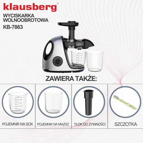 ΑΠΟΧΥΜΩΤΗΣ ΑΡΓΗΣ ΠΙΕΣΗΣ KLAUSBERG KB-7863