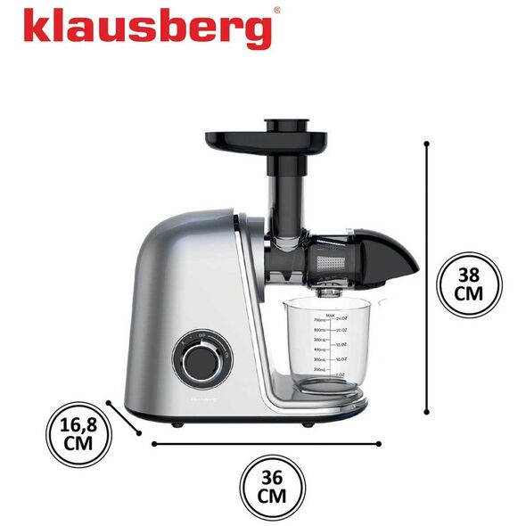 ΑΠΟΣΤΑΚΤΗΡΑΣ ΧΥΜΟΥ ΑΡΓΗΣ ΠΙΕΣΗΣ KLAUSBERG KB-7868