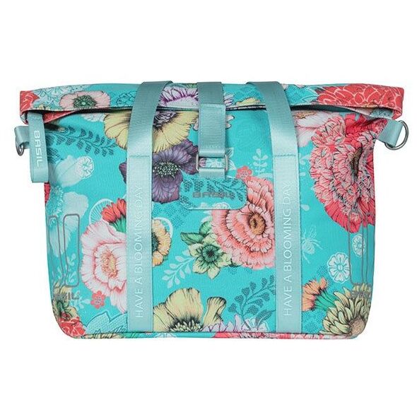 Torba na bagażnik BASIL BLOOM FIELD HANDBAG KF-HOOK System, 8-11L, sky blue (NEW 2024)