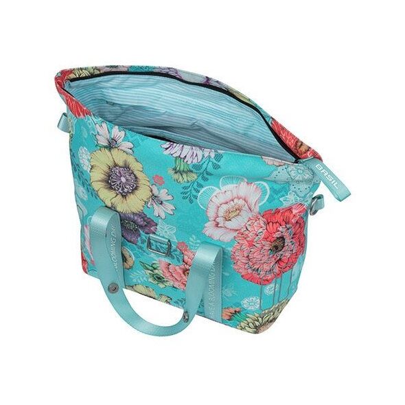 Torba na bagażnik BASIL BLOOM FIELD HANDBAG KF-HOOK System, 8-11L, sky blue (NEW 2024)