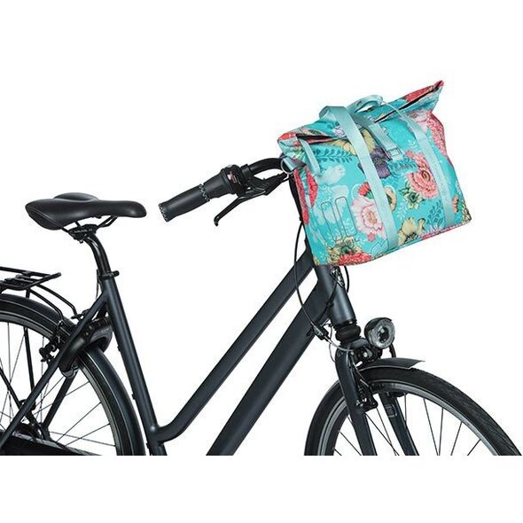 Torba na bagażnik BASIL BLOOM FIELD HANDBAG KF-HOOK System, 8-11L, sky blue (NEW 2024)