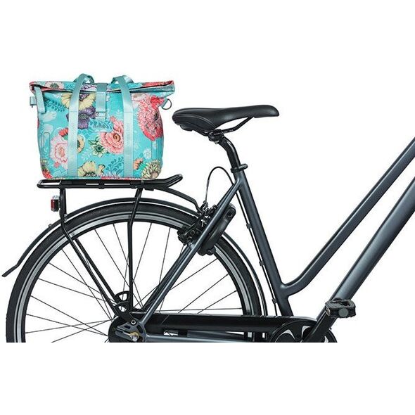 Torba na bagażnik BASIL BLOOM FIELD HANDBAG KF-HOOK System, 8-11L, sky blue (NEW 2024)