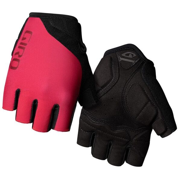 Rękawiczki damskie GIRO JAG'ETTE krótki palec raspberry / dark cherry roz. L (obwód dłoni 190-204 mm / dł. dłoni 185-195 mm) (NEW)