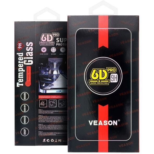 Προστατευτικό Γυαλί 6D Pro Veason Glass - για Samsung Galaxy A32 LTE μαύρο