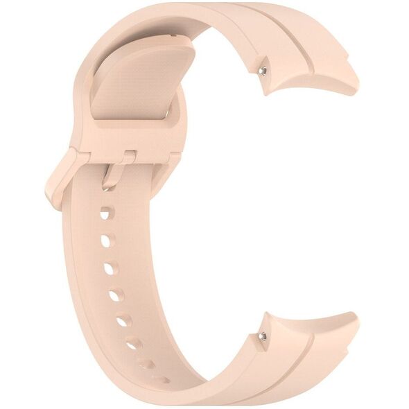 Σιλικονούχο λουράκι για SAMSUNG Watch 4 / 5 ροζ (10)