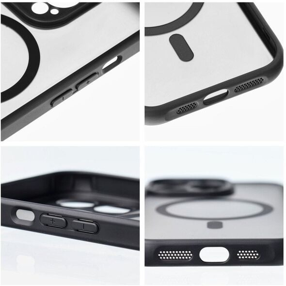Θήκη FULL MATTE MAG COVER συμβατή με MagSafe για IPHONE 14 Plus μαύρο
