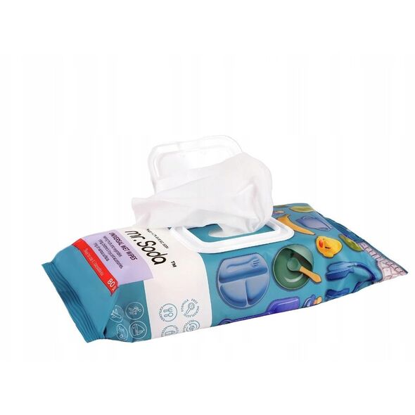 Soda | Wet Wipes Universal, 80 pcs | mr. Soda
