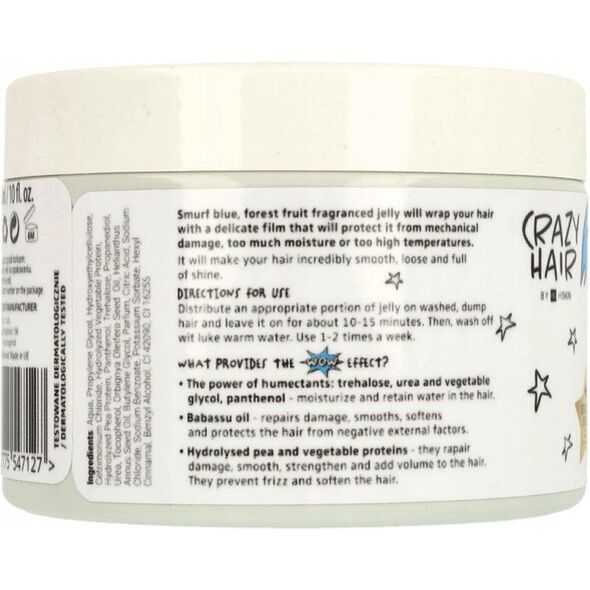 HISKIN Crazy Hair Galaretka do laminowania włosów niskoporowatych - Forest Fruit (owoce leśne) 300 ml