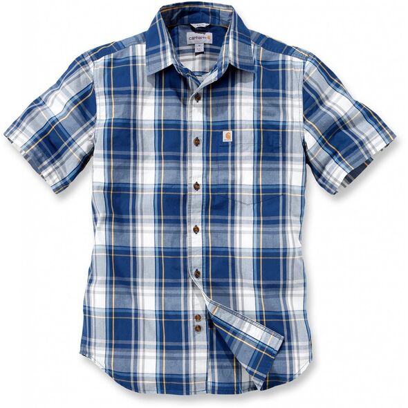 Koszula Carhartt Slim Fit Plaid Blue