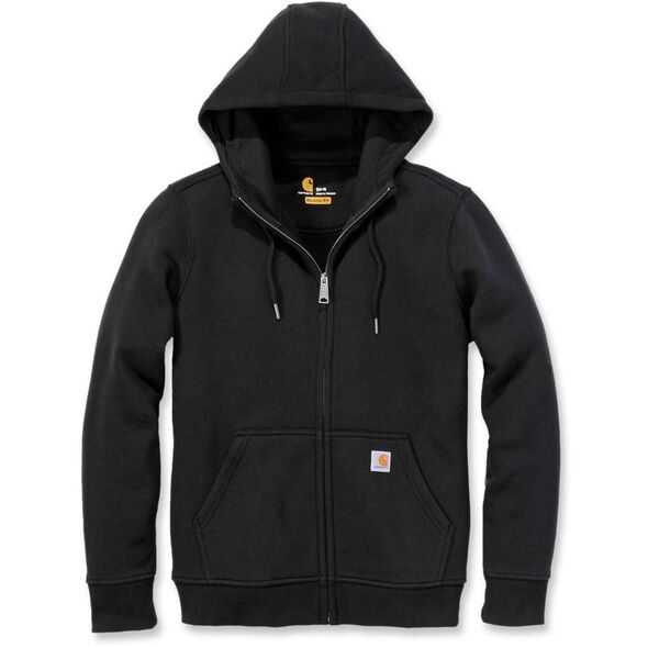 Bluza Carhartt Clarksburg Full Zip Hoodie Black