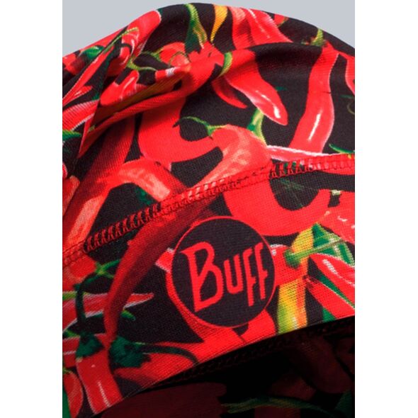 Czapka Kucharska Buff Safety Papryczki Chili Red