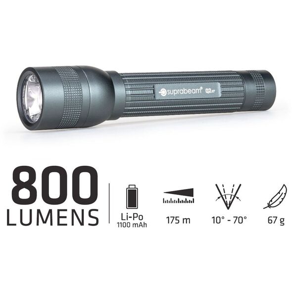 Latarka Suprabeam Q2xr 800lm LiPo USBC