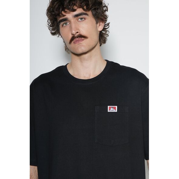 Koszulka Ben Davis Heavy SS Duty Pocket Black