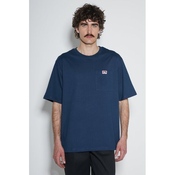 Koszulka Ben Davis Heavy SS Duty Pocket Navy