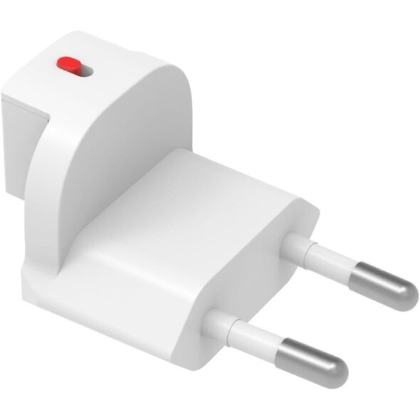Προσαρμογέας ταξιδιού 4smarts Worldplug για GaN Flex, Hybrid Charger 6in1, FlatPlug Slim (UK, EU, AU) 3 τεμάχια λευκό