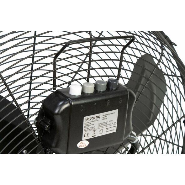 VOLTENO FAN-CIRCULATOR FLOOR BLACK 200W