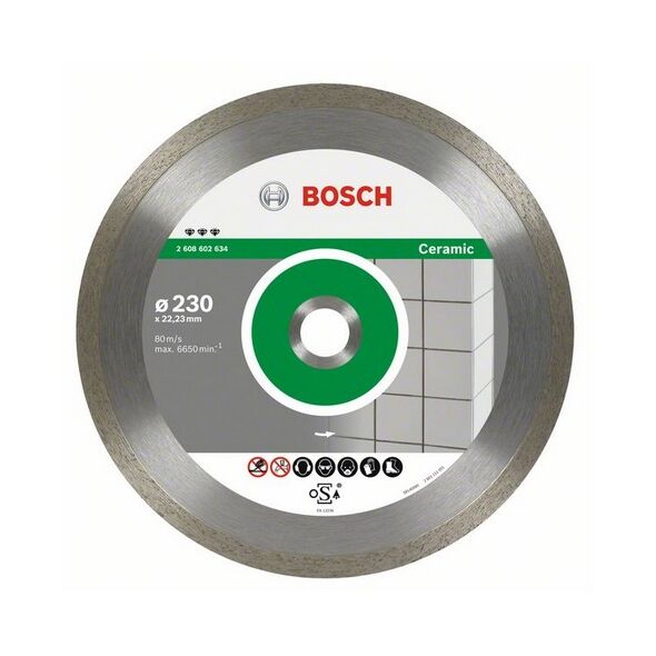 Bosch Tarcza tnąca diamentowa Best for Ceramic 230x22x2,4mm 2608602634