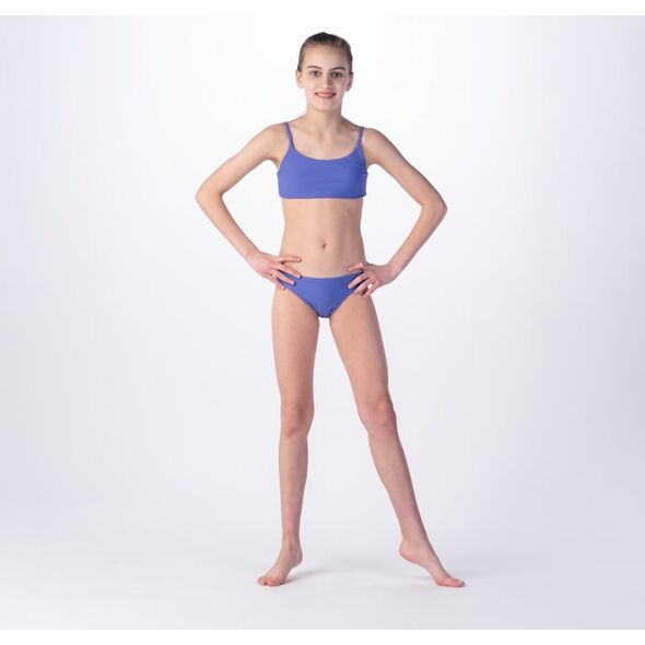 AquaWave Dziecięca góra stroju kąpielowego Aquawave Norte Top Jr blue iris rozmiar 158