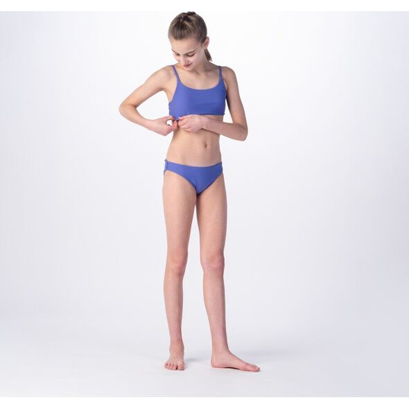 AquaWave Dziecięca góra stroju kąpielowego Aquawave Norte Top Jr blue iris rozmiar 158