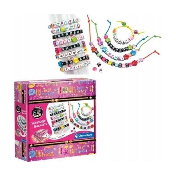 Clementoni Papuošalų gaminimo rinkinys Clementoni Crazy Chic Jewels, 18634