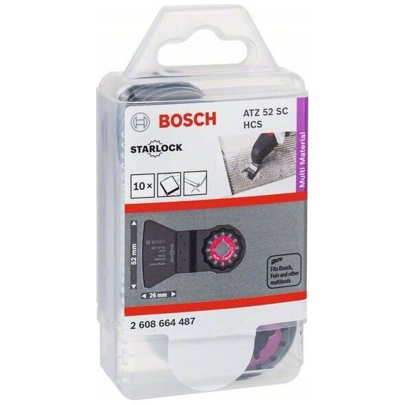 Bosch Bosch HCS scraper ATZ 52 SC Multi material, rigid