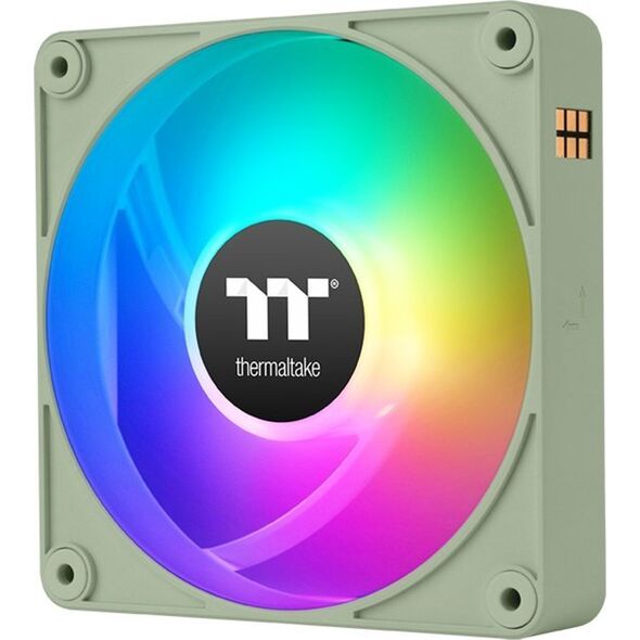 Wentylator Thermaltake CT120 EX Reverse ARGB Sync 3-pack zielony (CL-F198-PL12MG-A)