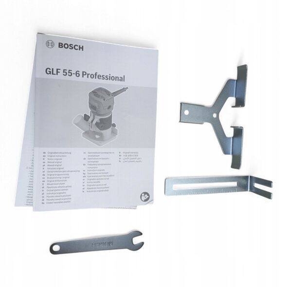 Φρέζα Bosch Bosch edge router GLF 55-6 Professional, δρομολογητής (μπλε, 550 watts)