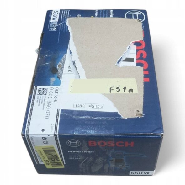 Φρέζα Bosch Bosch edge router GLF 55-6 Professional, δρομολογητής (μπλε, 550 watts)