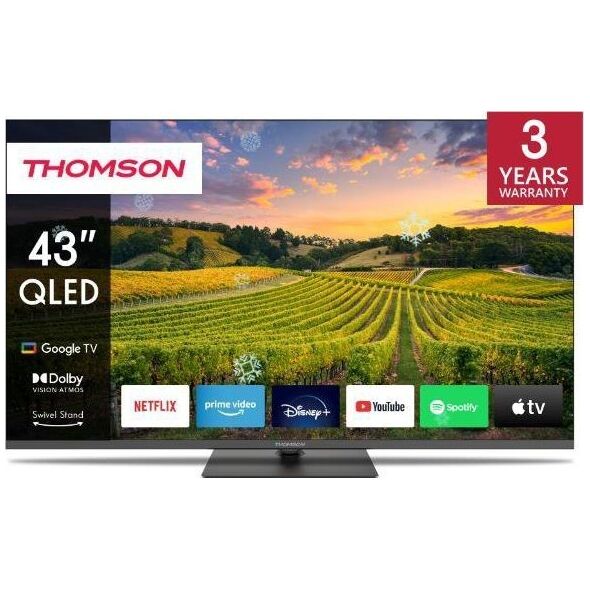 TV SET LCD 43" QLED 4K/43QG5C14 THOMSON