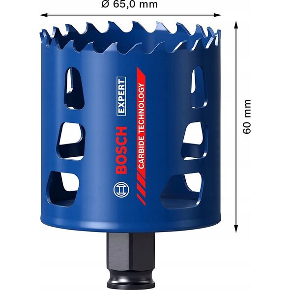 Bosch BOSCH hole saw ToughMaterial 65mm - 2608900431 EXPERT RANGE