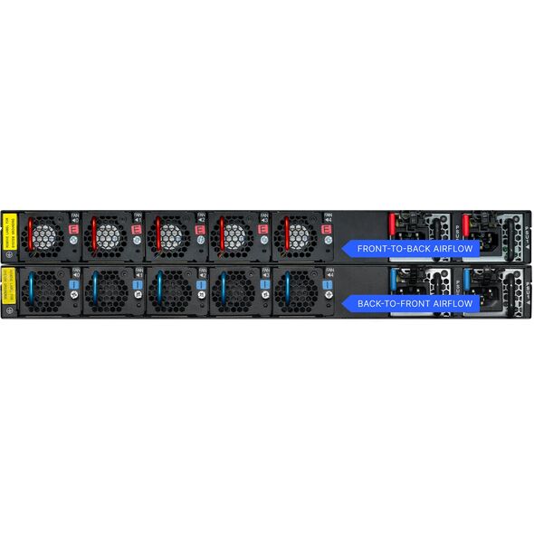 LANCOM YS-7154CF-F2B Zarządzany L2/L3 1U Czarny