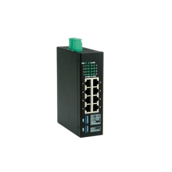 ROLINE Industrie Gigabit Switch, 8x RJ-45