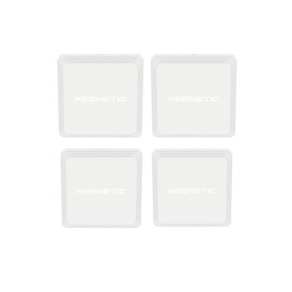 Keenetic Voyager Pro AX1800 Mesh WiFi-6 Router/rozszerzacz/punkt dostępowy, 4 sztuki w zestawie