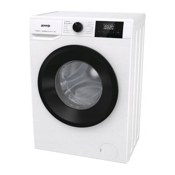 Gorenje Washing Machine | W3NGPI62SBS | Energy efficiency class B | Front loading | Washing capacity 6 kg | 1200 RPM | Depth 47 cm | Width 60 cm | LCD | Steam function