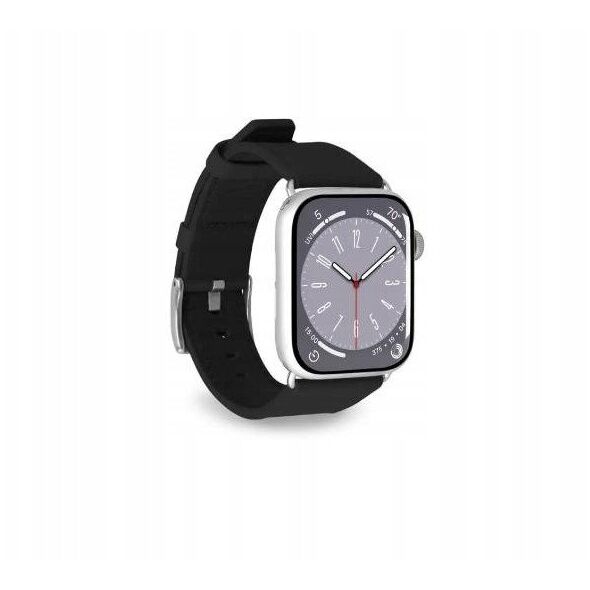 Pasek do zegarka Puro E-CLASSIC do Apple Watch 38 / 40 / 41mm Czarny