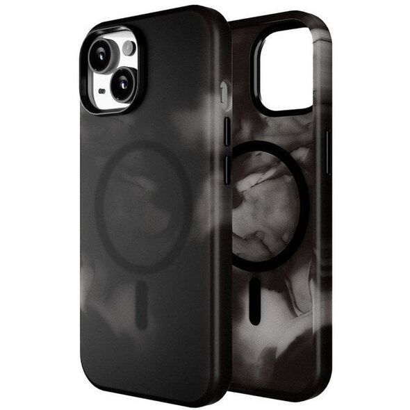 iPhone 15 Pro Puro AQUA Flexible Plastic Case - MagSafe Compatible - Black