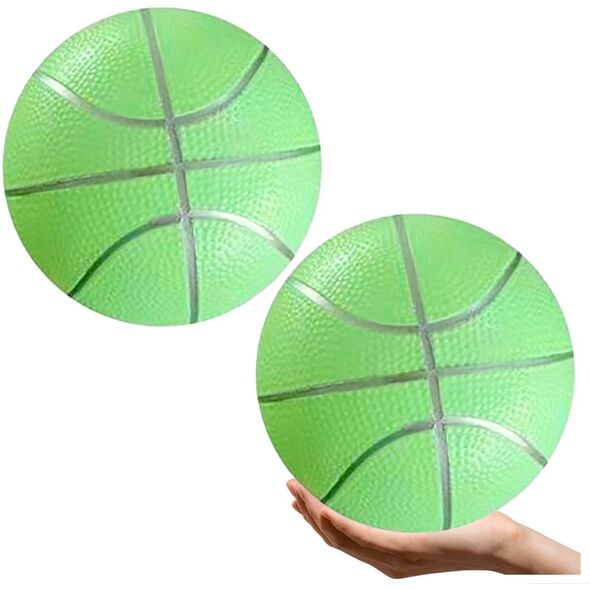 Piłka Plażowa Gumowa Pastelowa Lekka Zielona 20cm