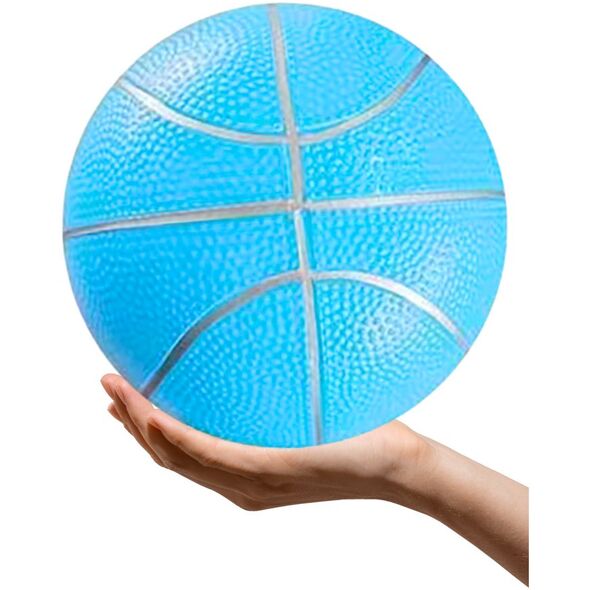Piłka Plażowa Gumowa Pastelowa Lekka Niebieska 20cm