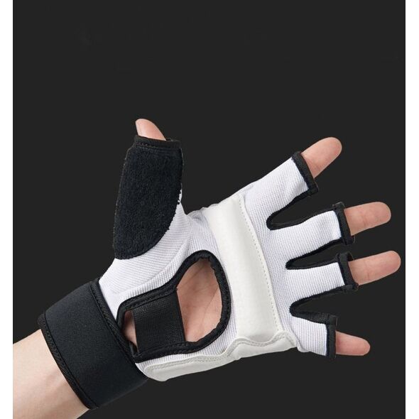Rękawiczki Sportowe Do Takewondo Etui Białe Rozmiar XS