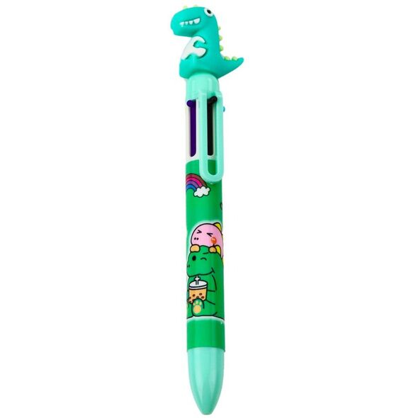 Długopis Figurka Dinozaura Wielokolorowy 0.7mm