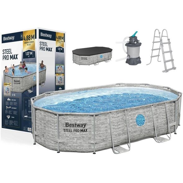 Basen Stelażowy 427 x 250 x 100 cm Bestway 56946