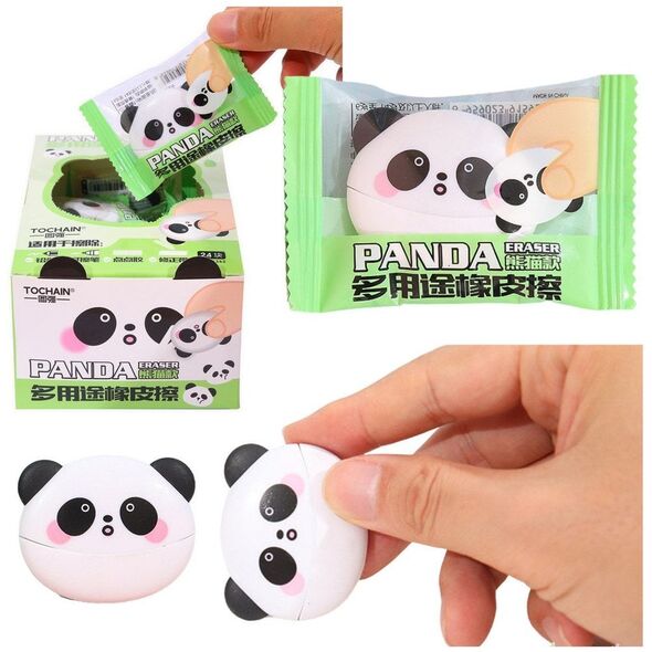 Gumka Do Ścierania Zmazywania Szkolna Biurowa Panda
